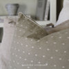 Bee Printed Cushion in Sage - 45 x 45cm