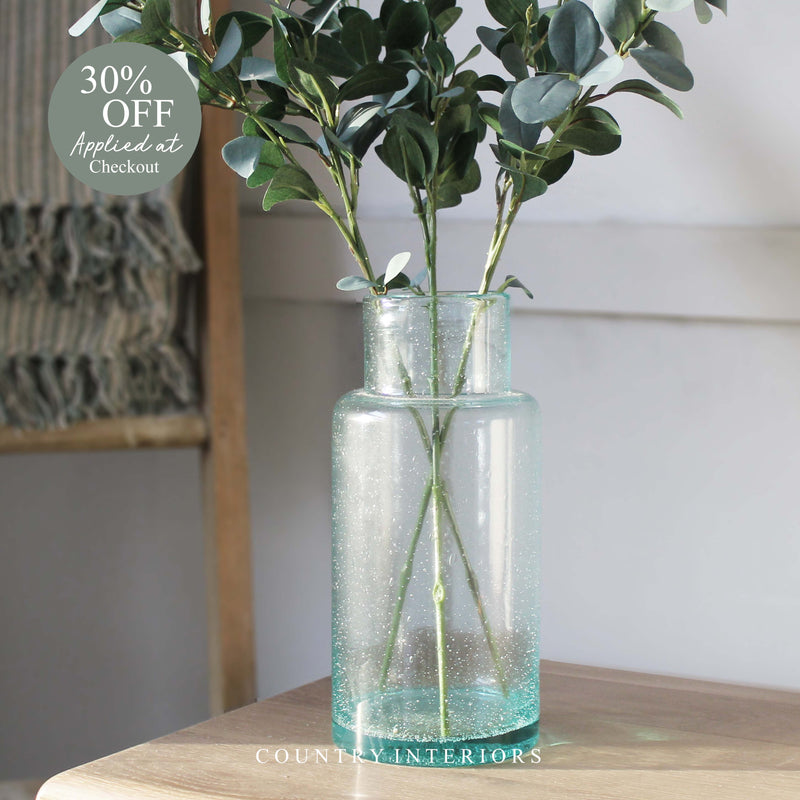 Recycled Glass Vase